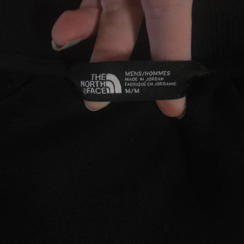 The North Face Jacket Mens Medium Black Tech Full-Zip Fleece Siteimprove Logo